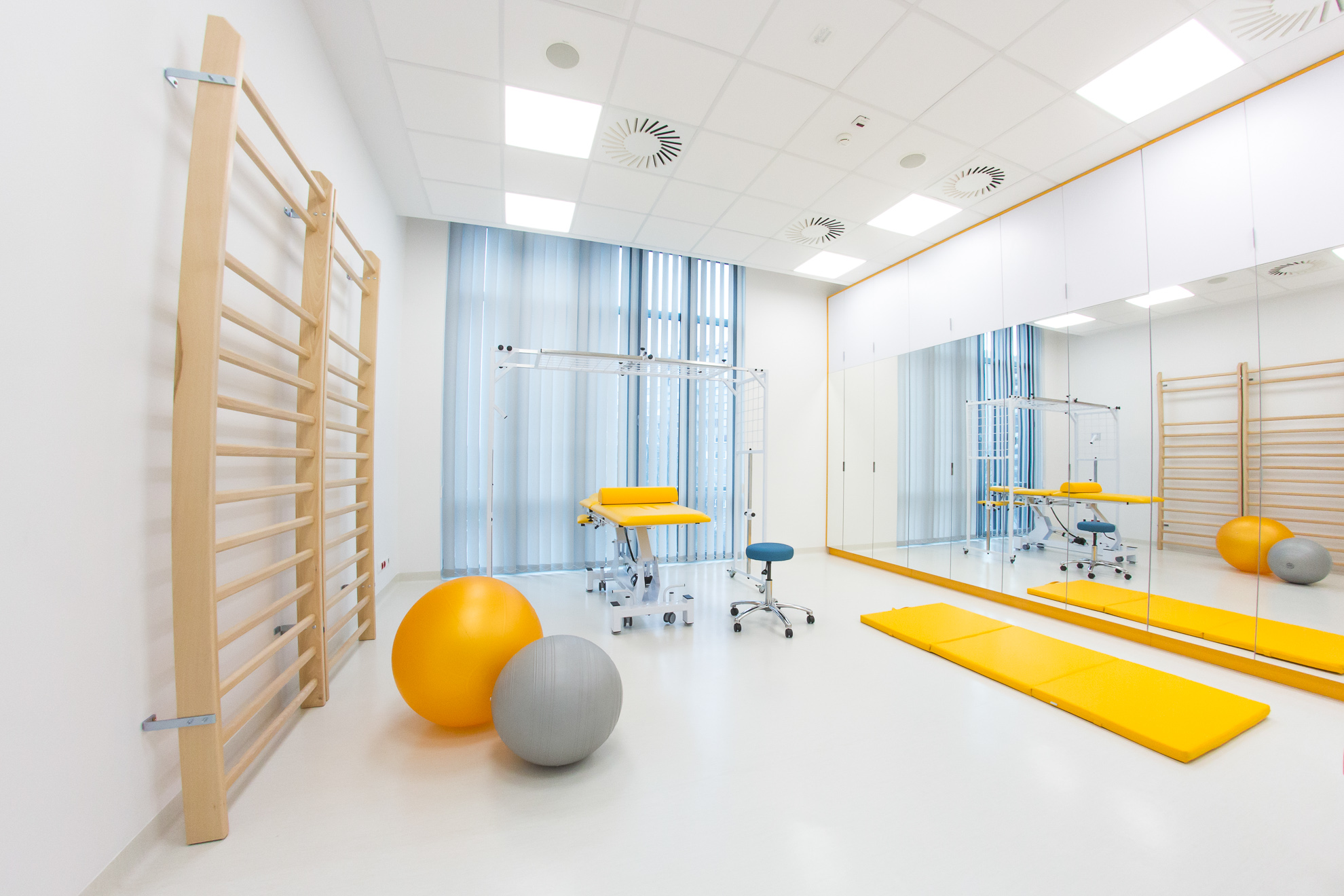 Sala ćwiczeń w Analgomed Sala ćwiczeń w Analgomed