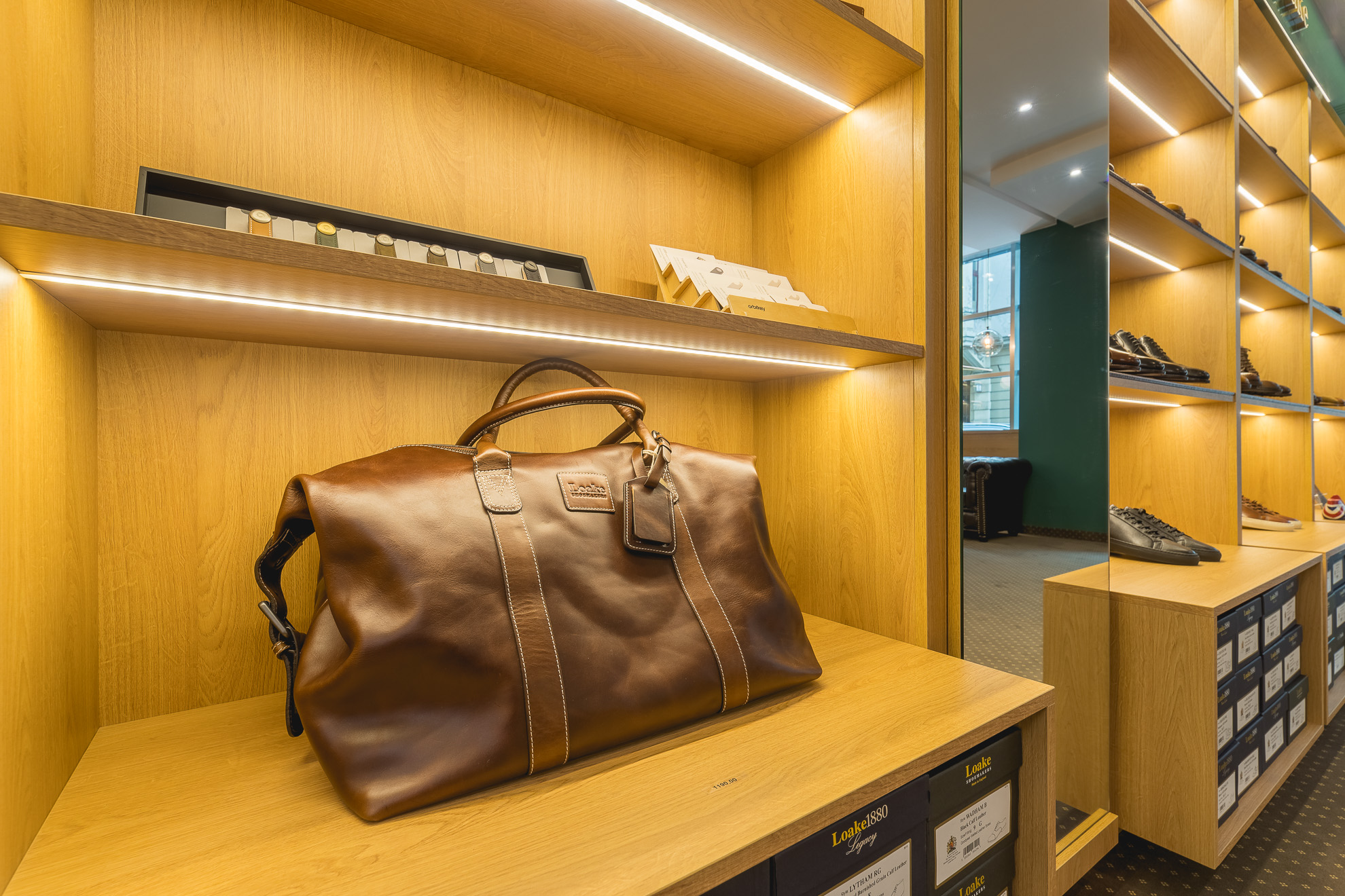 Torba skórzana Loake Torba ze skóry w salonie Loake